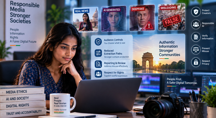 Media dignity and accountable AI assistance