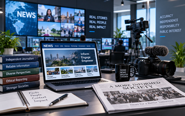 Media editorial responsibility and independent reporting