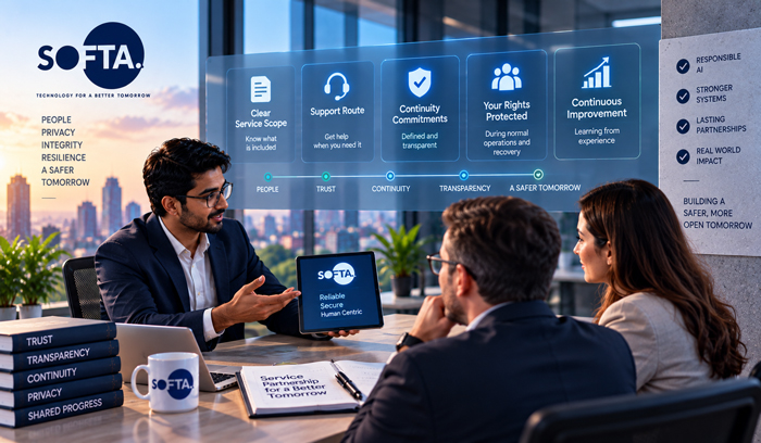 Reliable digital services for customers and institutions